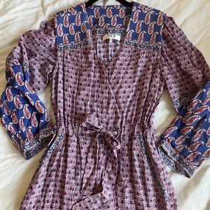 SEA New York Floral Print V-Neck Jumpsuit